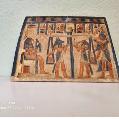 Ancient Egyptian Antiquities Stone Tablet, 29.5 x 20cm