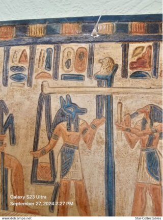 Ancient Egyptian Antiquities Stone Tablet, 29.5 x 20cm - Image 7