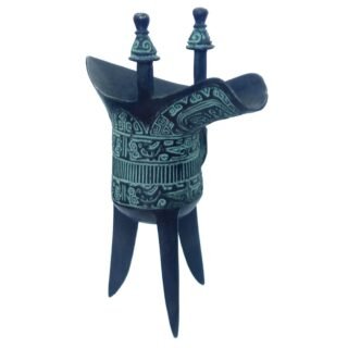 Hand-crafted Oriental Bronze Jue