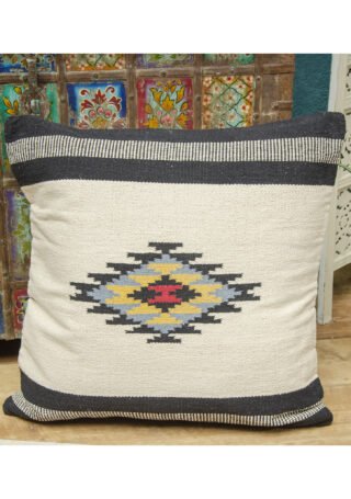 Kalaya Handloom Kilim Lge Cushion/Floor Cover, 75 x 75cm - Image 2