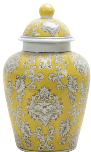 Chinese General Jar in yellow - Image 2