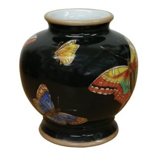 Butterfly Vase, Porcelain