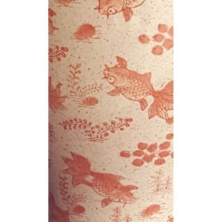 Pair of Goldfish Vase Lamps, Porcelain - Image 3