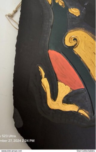 Handcarved Bird, Greek Slate Plaque, 12cm - Image 3