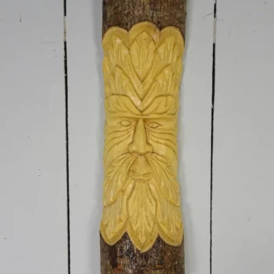 Handcarved Greenman Wall Hanger, 50cm