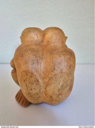 Handcrafted Vintage Hugging Buddha's YOGIMEN Figurine/Sculpture, 15cm - Image 4