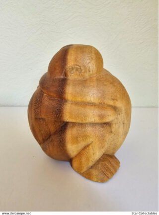 Handcrafted Vintage Hugging Buddha's YOGIMEN Figurine/Sculpture, 15cm