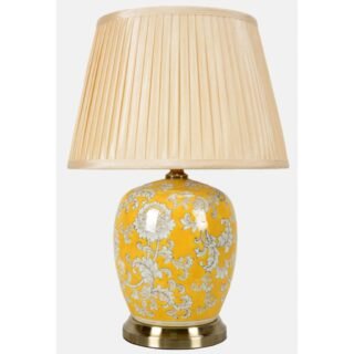 Pair of Imperial Jar Lamps, Porcelain
