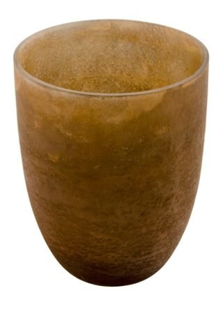 Planter Soda Silver Finish, 16 x 20cm, Handcrafted