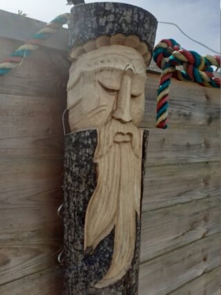 Handcrafted Mandarin Wall Hanger, Large, 50 x 18cm