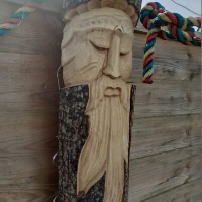Handcrafted Mandarin Wall Hanger, Large, 50 x 18cm