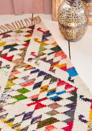 Adira Kilim Rug. Recycled Handloom, 150 x 240cm