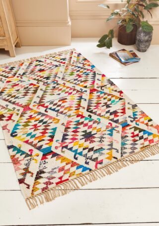 Adira Kilim Rug. Recycled Handloom, 150 x 240cm - Image 2