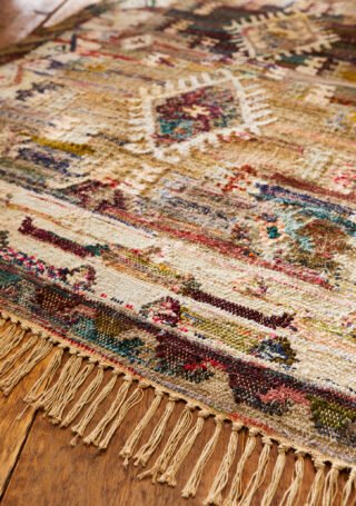 Dharna kilim Rug, handloom, 150 x 240cm - Image 3