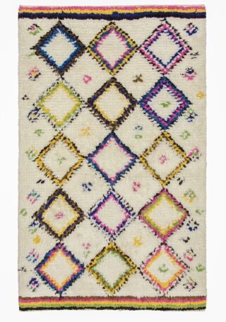 Asilah Hand-Woven Shaggy Rug 120 x 180cm