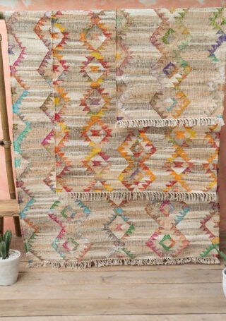 Harini Kilim Cotton/Hemp Rug, 150 x 240cm