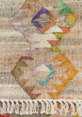 Harini Kilim Cotton/Hemp Rug, 150 x 240cm - Image 5