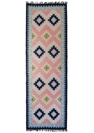 Loxi Large Indian Kilim Runner 75 x 240cm