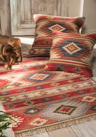 Kashi Large Kilim Runner Rug 75 x 240cm - Image 3