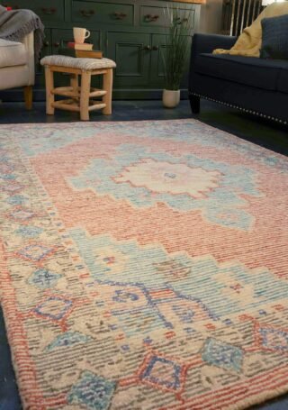 Sarovar Hand Tufted Indian Wool Rug, 150 x 225cm - Image 5