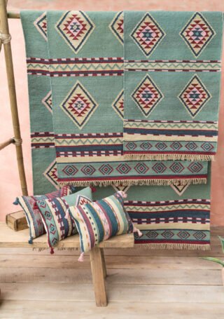 Alanya Hand Woven Kilim Rug, 150 x 240cm