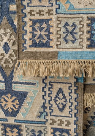Isha Handloom Kilim Area Rug, 120 x 180cm