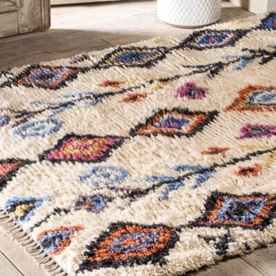 Tarfaya Hand Woven Shaggy Rug 150 x 200cm