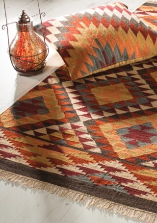 Alwar Indian Kilim Rug 180 x 270cm