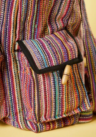 Rainbow Gheri Backpack, 42 x 43cm - Image 4