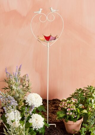 Rainbow Spike Bird Feeder, 85cm, Handcrafted