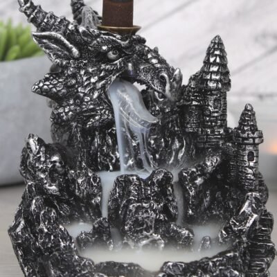 Silver Dragon Backflow Incense Burner