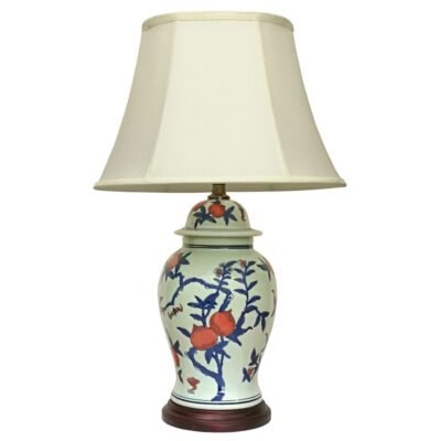 Pair of The Tao Zhi General Jar Lamps, Porcelain