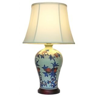 Pair of The Zhu Fu Vase Lamps, Porcelain - Image 2