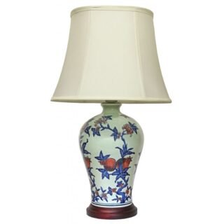 Pair of The Zhu Fu Vase Lamps, Porcelain - Image 3