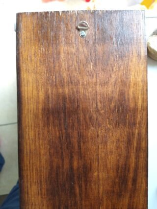 Wood Sign/Plaque 'Touch Wood' 30 x 16m - Image 3