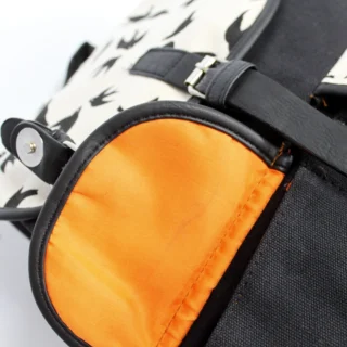 Traveller Backpack - Swallows, 34 x 32cm - Image 3
