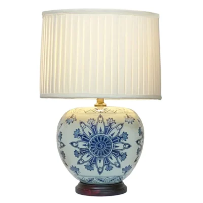 Wan Hua Tong Porcelain Lamp, Ashmolean