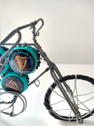 Metal Guinness Tops Bicycle Figurine, 21cm - Image 3