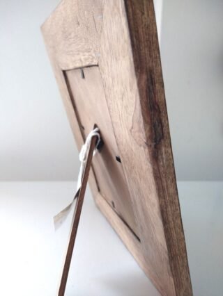 Handcarved Wood Elephant Photo Frame - Image 4