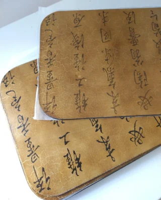 Oriental 6 Place Table Mat Set