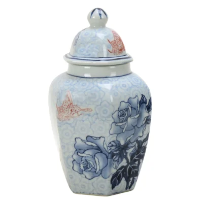 Slim Rose Jar, Chinese Porcelain