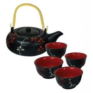 Blossom Sprig Oriental Porcelain Teaset - Image 2