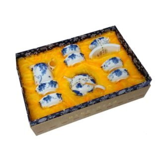Blue and White Glory Oriental Porcelain Teaset - Image 3