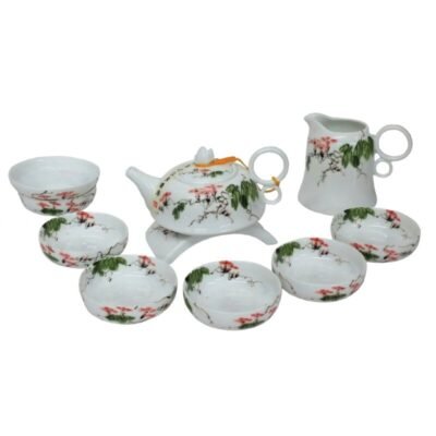 Morning Glory Oriental Porcelain Teaset