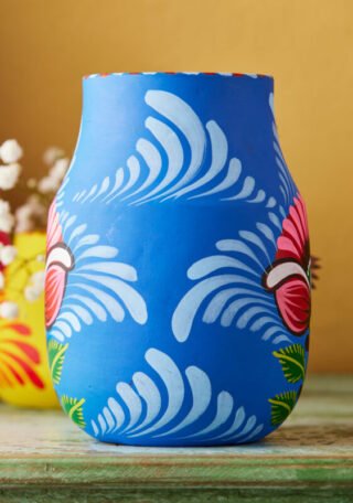 Handpainted Shapla Planter - Large - Image 2