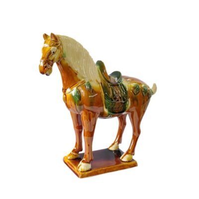 Oriental Tang Horse Sculpture