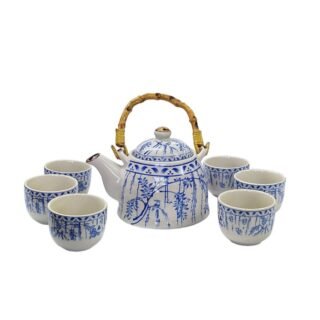 Wisteria Oriental Porcelain Teaset